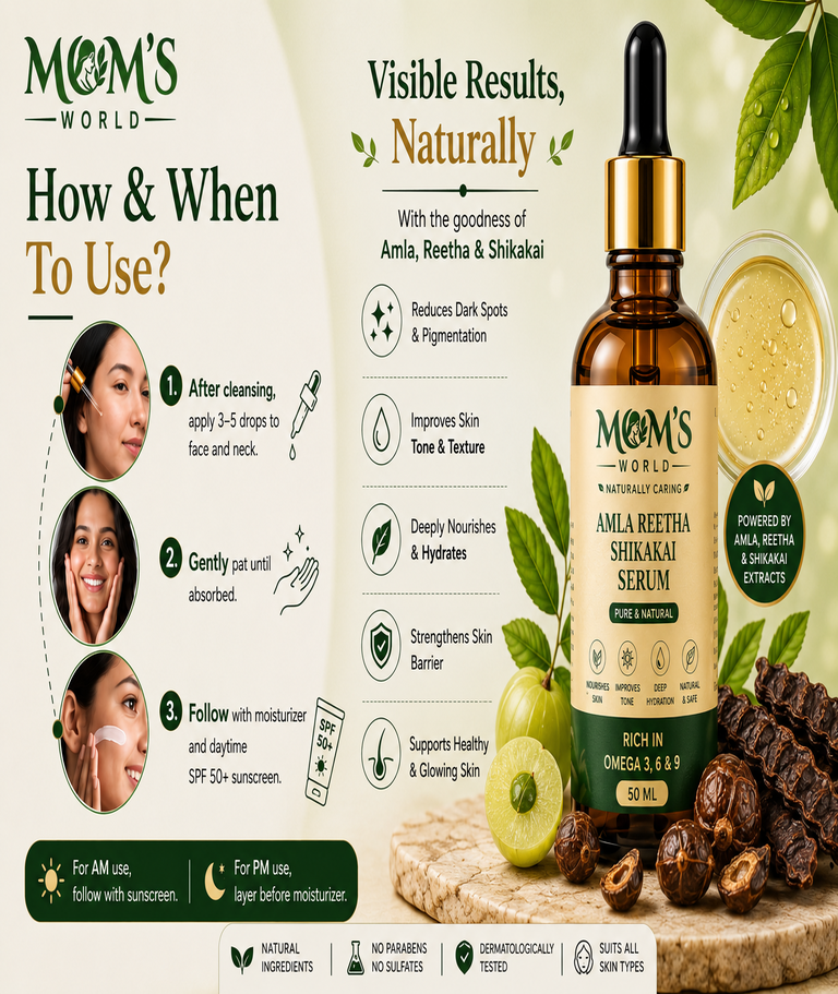 Amla Reetha Shikakai Serum