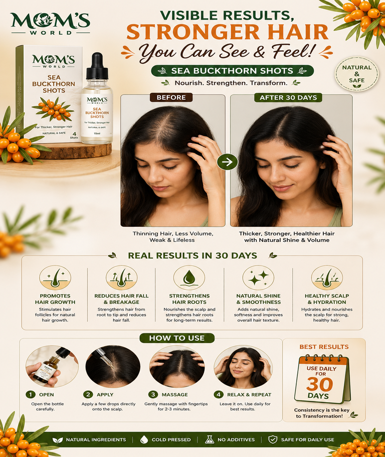 Sea Buckthorn Oil Shot