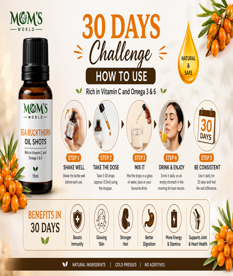 Sea Buckthorn Oil Shot
